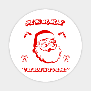 Merry Christmas Santa Magnet